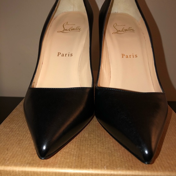 Christian Louboutins Pigalle 100 Black - Picture 6 of 8